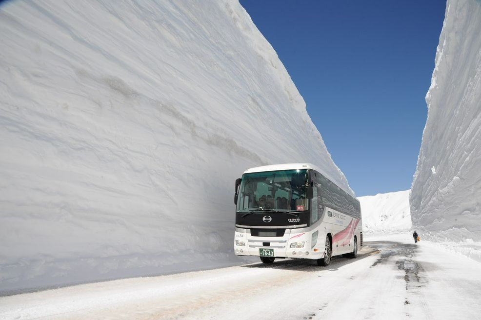 Snow Corridor Tateyama Kurobe Alpine Route Matcha Japan Travel Web Magazine