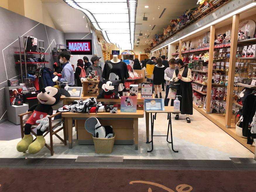 ディズニーストア 心斎橋店 大阪 Matcha やさしい日本語