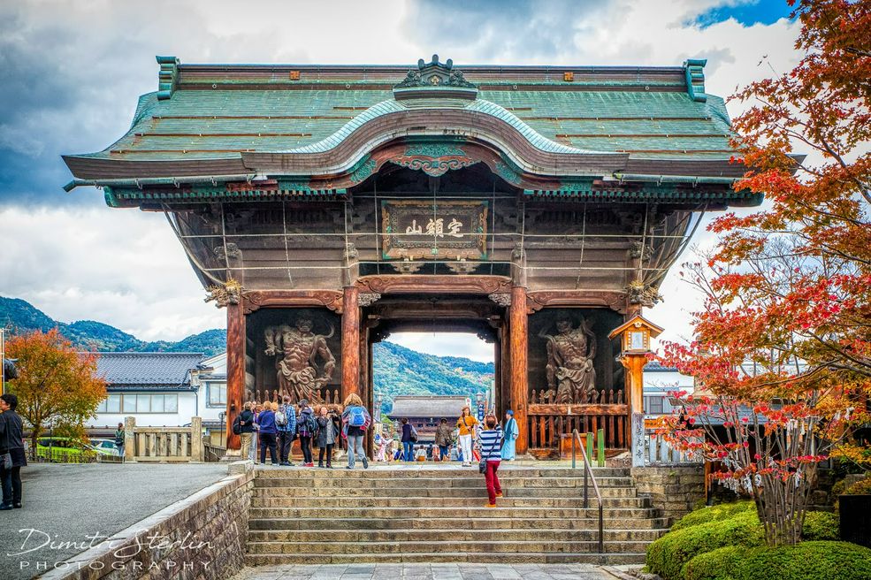 善光寺 長野 Matcha やさしい日本語