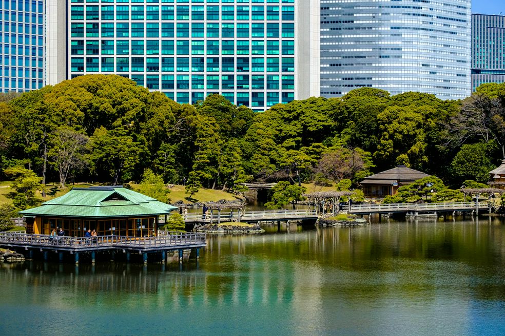 Jardines De Hamarikyu Tokio Matcha Revista Web De Viaje A Japon