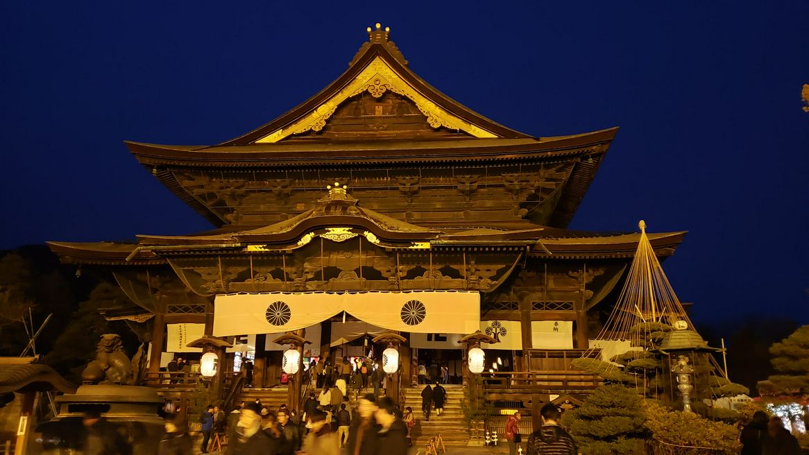 善光寺 長野 Matcha やさしい日本語