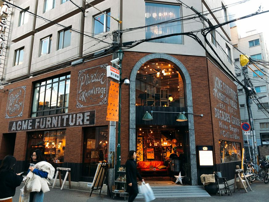 Journal Standard Furniture 堀江店 旧acme Furniture 大阪店 Osaka Matcha Japan Travel Web Magazine