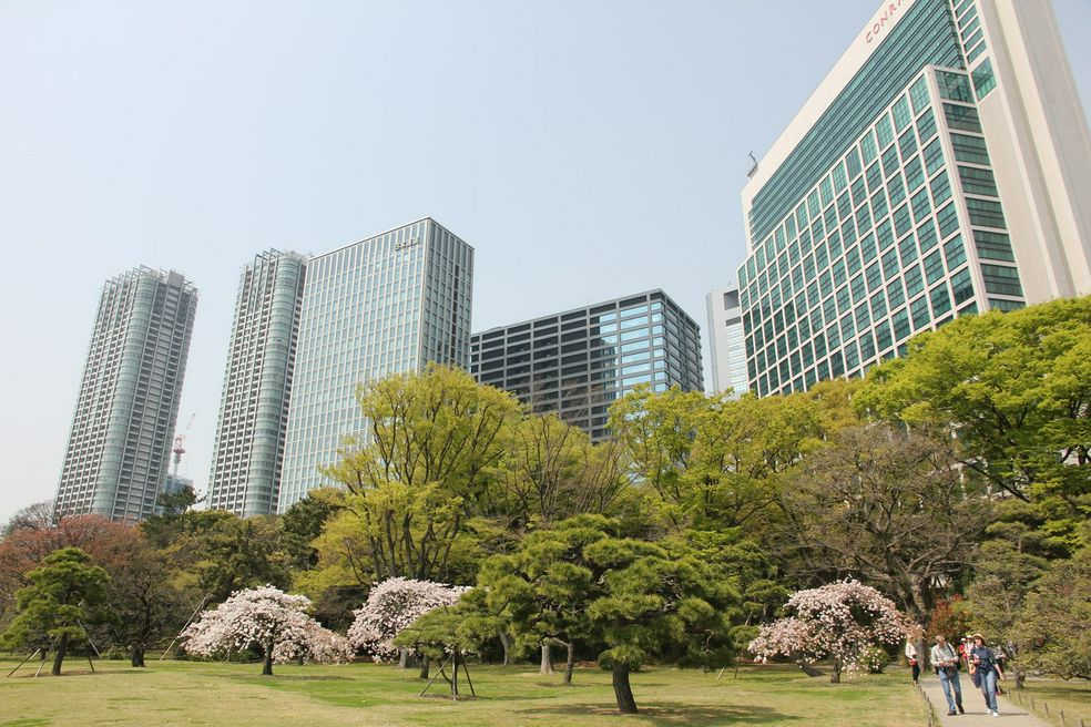 Jardines De Hamarikyu Tokio Matcha Revista Web De Viaje A Japon